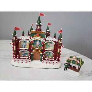 Hawthorne Village Santa’s Workshop Fun House Christmas Carnival 2004 (91339) HTF